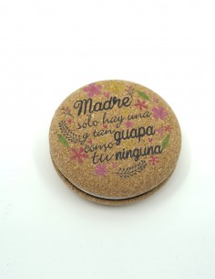 Espejo de bolso con impresión personalizada