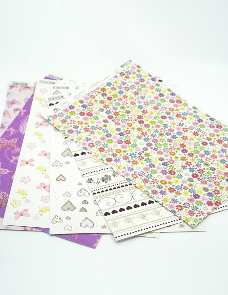 Cartulinas Textura y Colores