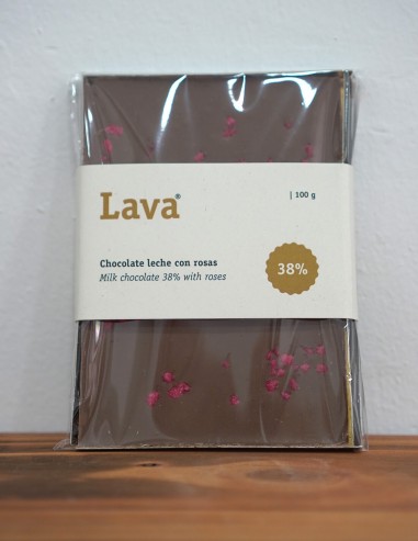Chocolate Con Rosa 100Gr
