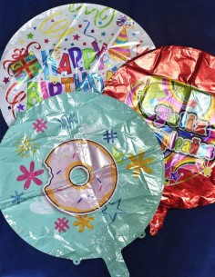 Globos metalizados para fiestas