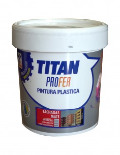 Titan blanco fachada mate 15 litros