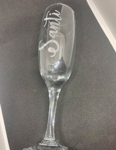 Copa grabada