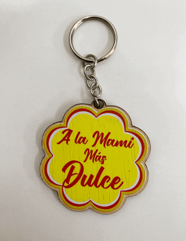 Llaveros en color
