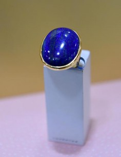 Anillo de plata dorada (Luxenter)