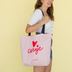 Bolsa de lona Coraje