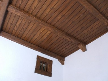 Panel imitación madera  color castaño