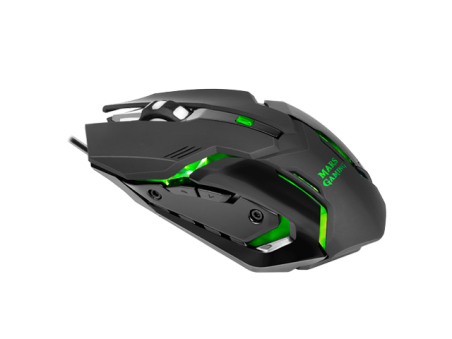 Pack Teclado + ratón + auriculares + alfombrilla MARS GAMING BUNDLE con conexión USB.