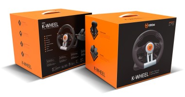 Volante NOX KROM K-WHEEL GAMING MULTI-PLATAFORMA
