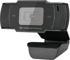CÁMARA WEBCAM CONCEPTRONIC AMDIS CON MICROFONO HD 720p/1080p USB