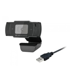 CÁMARA WEBCAM CONCEPTRONIC AMDIS CON MICROFONO HD 720p/1080p USB 2