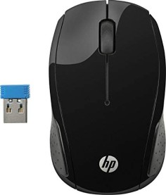 RATON HP 200 WIRELESS, NEGRO