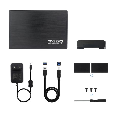 CAJA DISCO DURO TOOQ 3.5 A USB 3.0