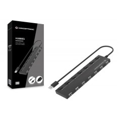 HUB USB CONCEPTRON 7 PUERTOS + INTERRUPTOR USB 2.0 2