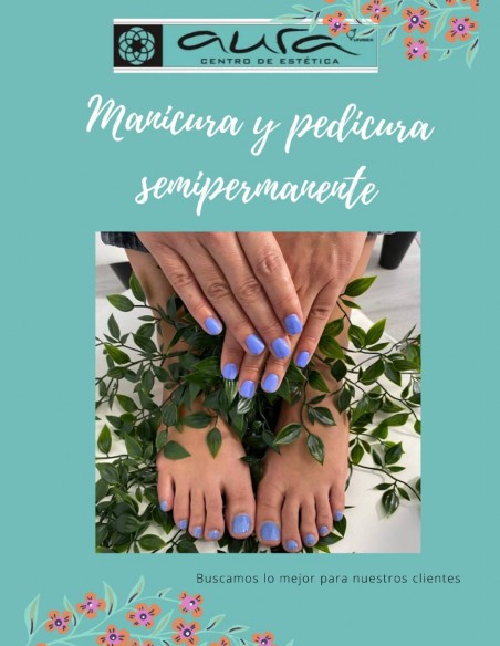 Manicura y Pedicura Semipermanente