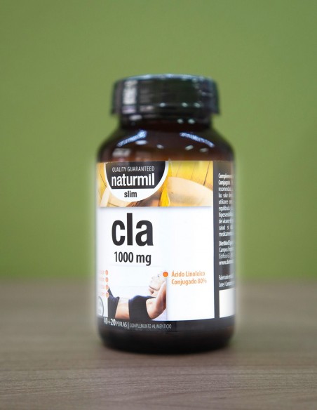 CLA 1000 mg Naturmil 40 + 20 perlas