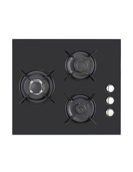 PLACAS DE GAS NEWPOL 3 FUEGOS CRISTAL GAS - NW3GG